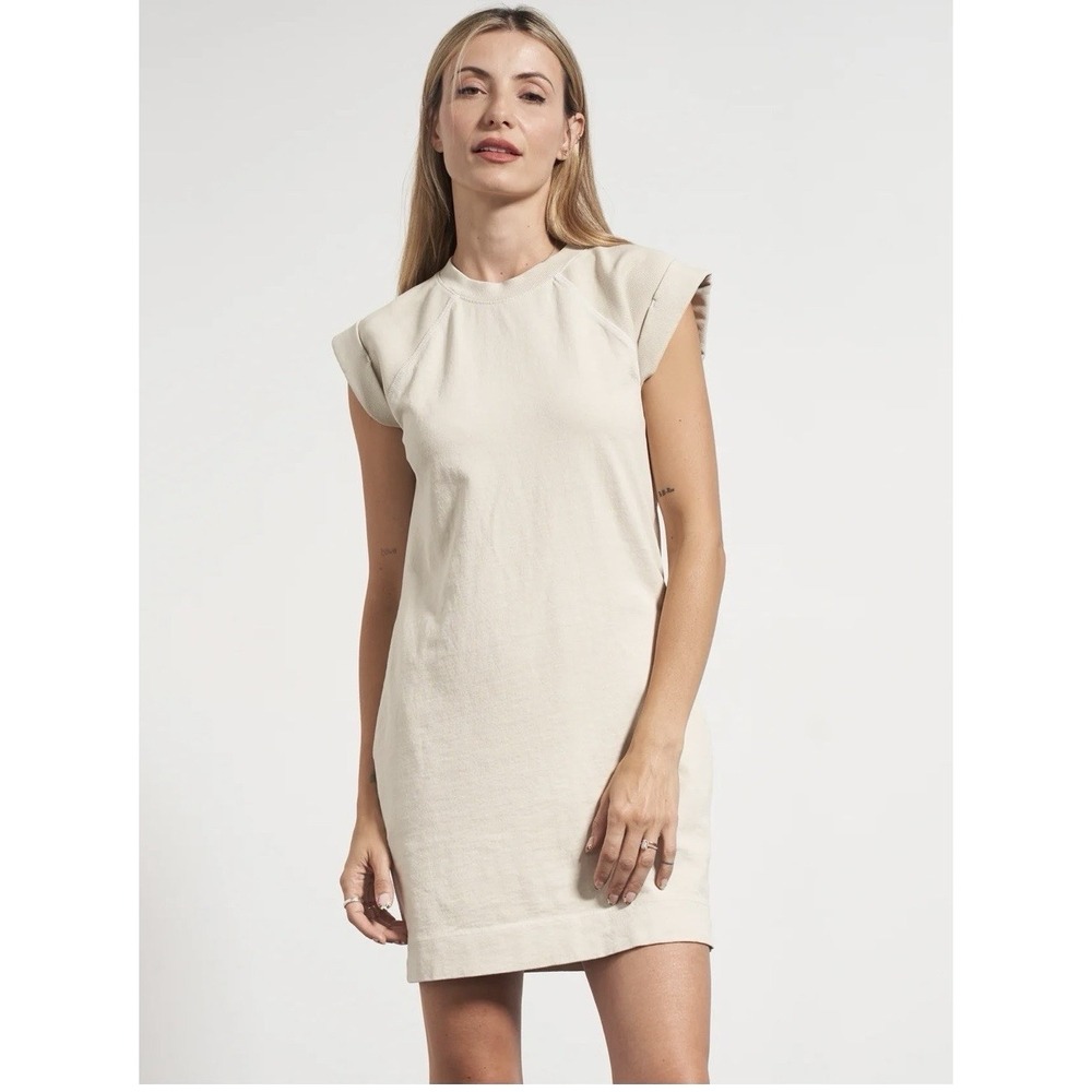 NWT Rowan Estelle Cap Sleeve Raglan Heritage Dress Bone Size S
